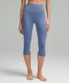 Lululemon Align™ High-rise Crop 17" In Blue