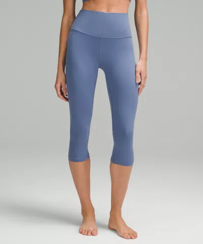 Lululemon Align™ High-rise Crop 17" In Blue