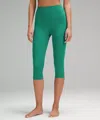 Lululemon Align™ High-rise Crop 17" In Green