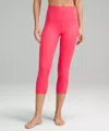 Lululemon Align™ High-rise Crop 21" In Pink