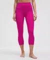 Lululemon Align™ High-rise Crop 21" In Pink