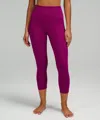 Lululemon Align™ High-rise Crop 21" In Purple