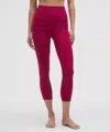 Lululemon Align™ High-rise Crop 23" In Pink