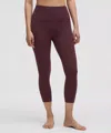 Lululemon Align High Rise Jogger In Red Merlot