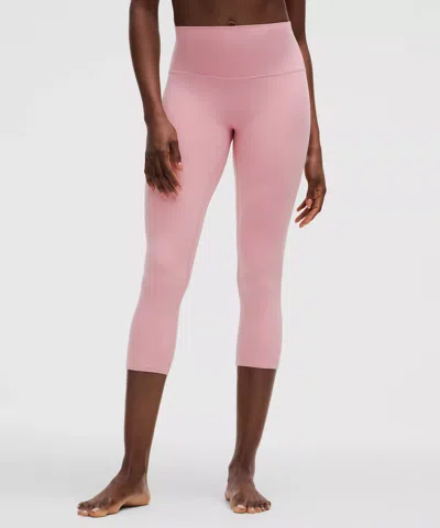 Lululemon Align™ High-rise Crop 23" In Pink