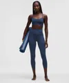 Lululemon Align™ High-rise Crop 23" In Blue