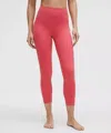 Lululemon Align™ High-rise Crop With Pockets 23" In Pink