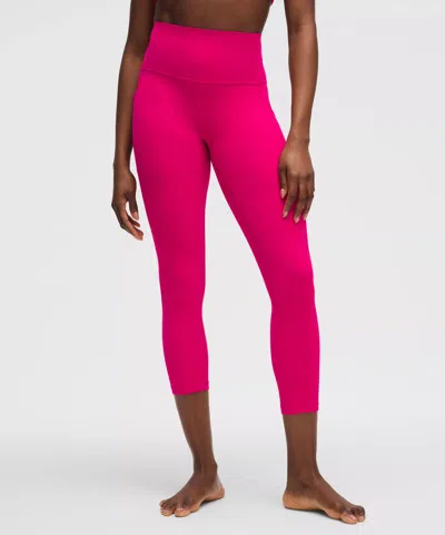 Lululemon Align™ High-rise Crop With Pockets 23" In Pink