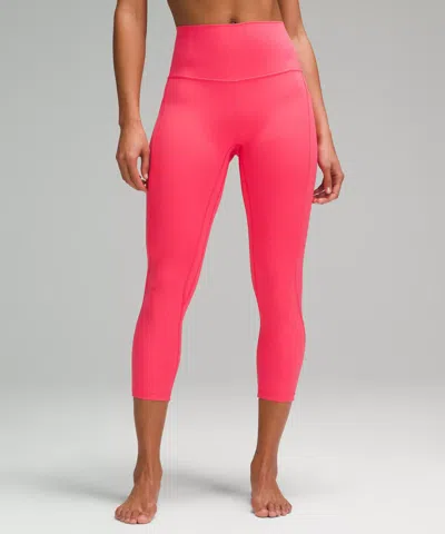 Lululemon Align™ High-rise Crop With Pockets 23" In Pink