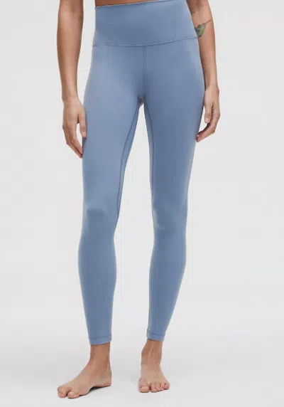 Lululemon Align High Rise Pant 28" In Wash Denim In Blue
