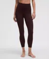 Lululemon Align™ High-rise Pant With Pockets 25" In Burgundy