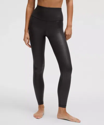 Lululemon Align™ High-rise Ribbed Pant 28" Shine In Black
