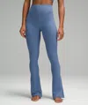 Lululemon Align™ High-rise Ribbed Mini-flare Pants Regular In Blue