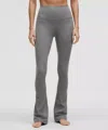 Lululemon Align™ High-rise Ribbed Mini-flare Pants Regular In Gray
