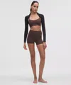 Lululemon Align™ High-rise Short 4" In Brown