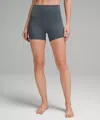 Lululemon Align™ High-rise Shorts 4" In Gray