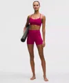 Lululemon Align™ High-rise Short 4" In Pink