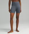 Lululemon Align™ High-rise Shorts 6" In Blue
