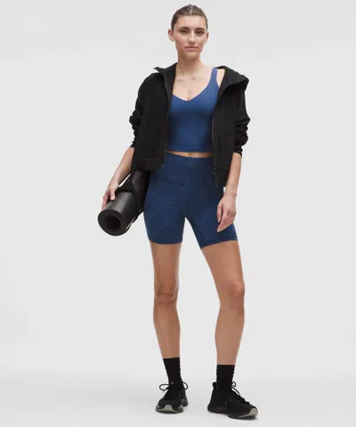 Lululemon Align™ High-rise Short 6" In Blue