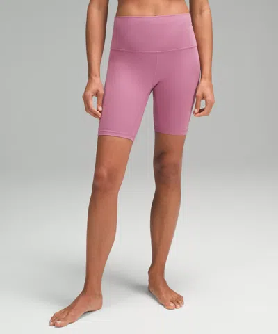 Lululemon Align™ High-rise Short 8" In Pink