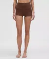 Lululemon Align™ High-rise Short 2" In Brown