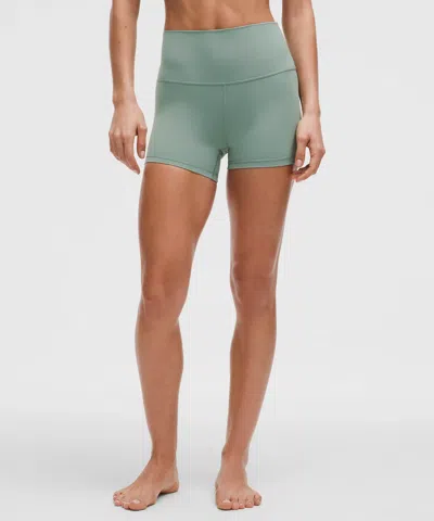 Lululemon Wunder Train High-rise Shorts 6" In Green