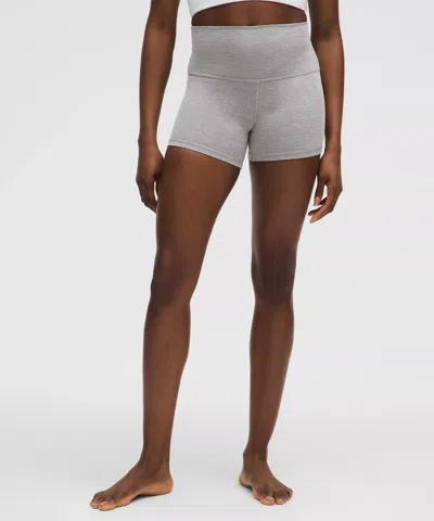 Lululemon Align™ High-rise Short 4" In Gray