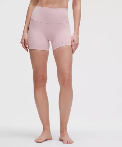 Lululemon Align™ High-rise Short 4" In Pink