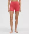 Lululemon Align™ High-rise Short 4" In Pink