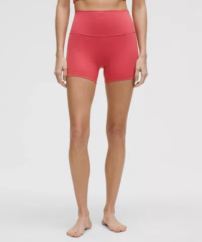 Lululemon Align™ High-rise Short 4" In Pink