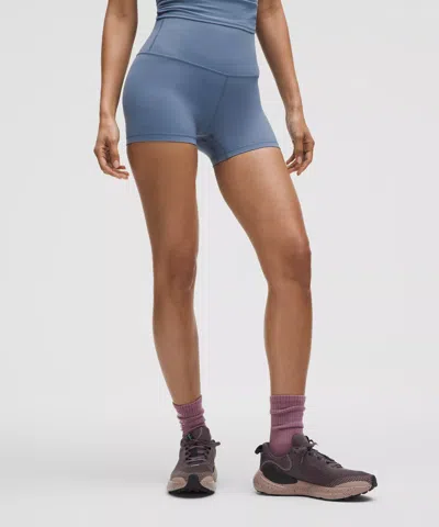 Lululemon Align™ High-rise Short 4" In Blue