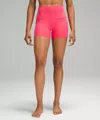 Lululemon Speed Up High-rise Lined Shorts 4" In Red