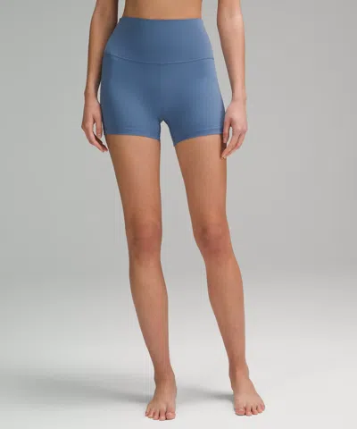 Lululemon Align™ High-rise Shorts 4" In Blue
