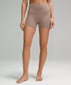 Lululemon Align™ High-rise Short 4" In Neutral