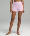 Lululemon Align™ High-rise Short 4" In Pink