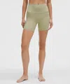 Lululemon Align™ High-rise Shorts 6" In Green