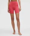 Lululemon Align™ High-rise Short 6" In Red