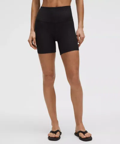 Lululemon Align™ High-rise Short 6" In Black