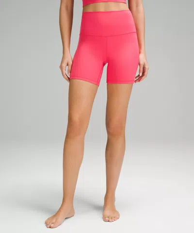 Lululemon Align™ High-rise Shorts 6" In Pink