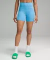 Lululemon Align™ High-rise Shorts 6" In Blue