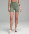 Lululemon Align™ High-rise Shorts 6" In Green