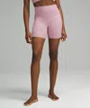 Lululemon Align™ High-rise Shorts 6" In Pink