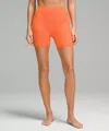 Lululemon Align™ High-rise Shorts 6" In Orange