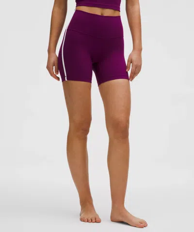Lululemon Align™ High-rise Side-stripe Shorts 6"