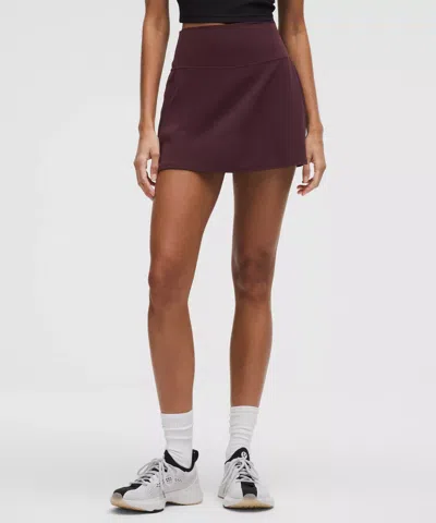 Lululemon Align™ High-rise Skirt In Burgundy