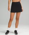 Lululemon Womens Black Align High-rise Stretch-woven Mini Skirt