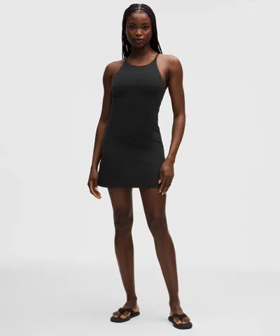 Lululemon Align™ High-neck Dress C/d Cup In Black
