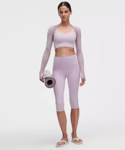 Lululemon Align™ High-rise Crop 17" In Purple