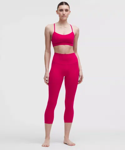 Lululemon Align™ High-rise Crop 23" In Red