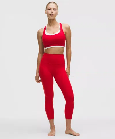 Lululemon Align™ High-rise Crop 23" In Red